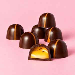 Dark Chocolate with Orange Cream