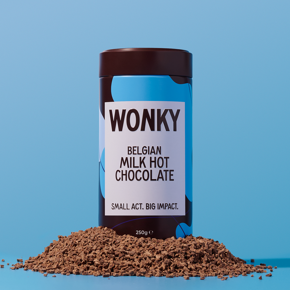 Belgian Hot Chocolate Flakes 250g