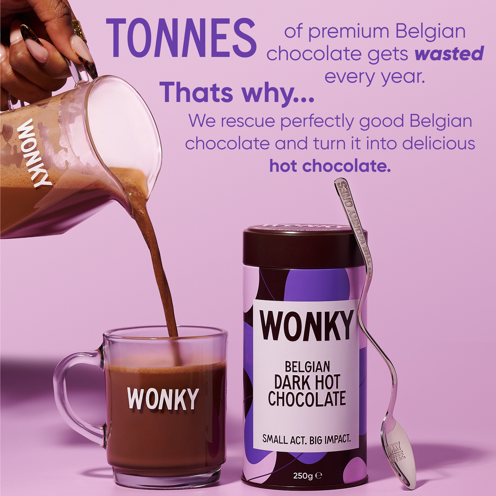 Belgian Hot Chocolate Flakes 250g