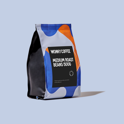 500g medium roast wonky beans