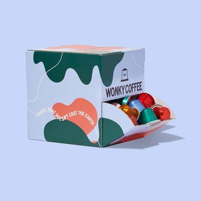 100 nespresso compatible intense coffee pods