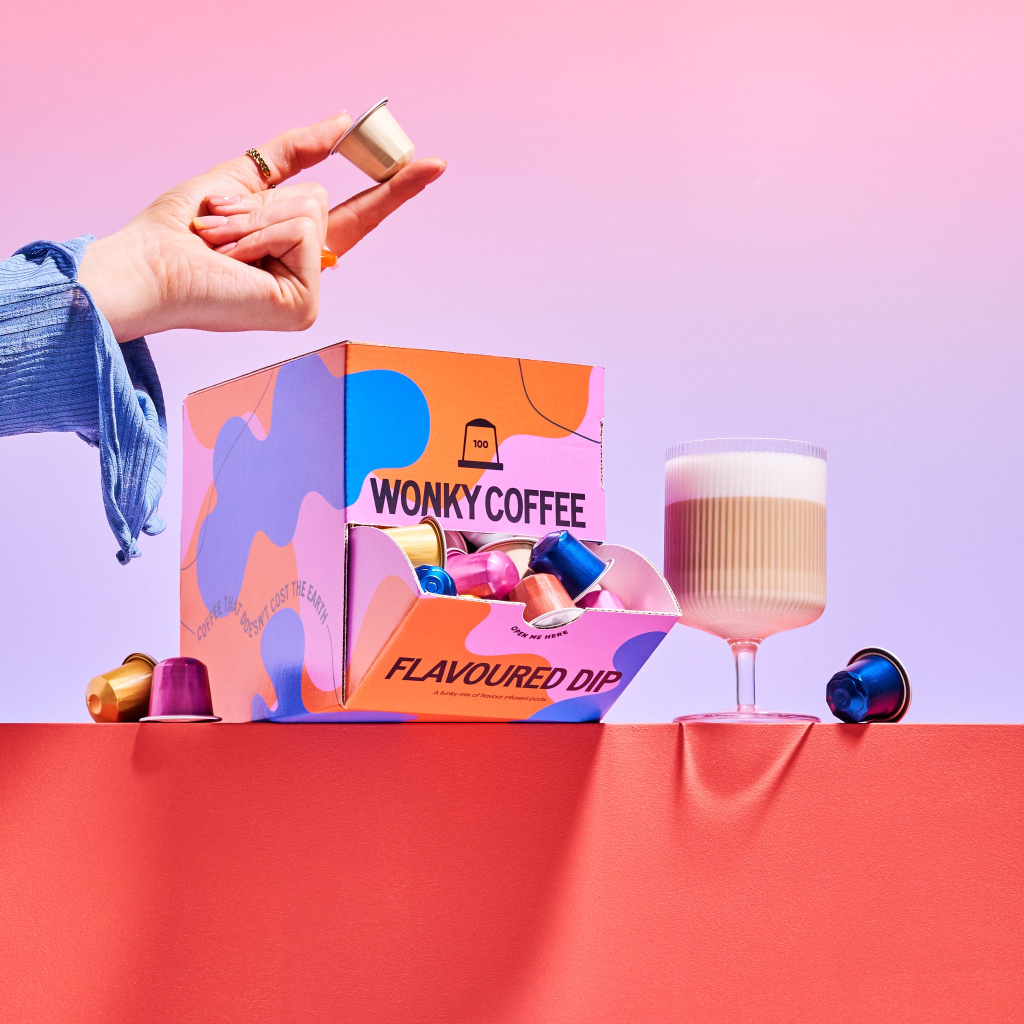 100 Nespresso-kompatible kaffekapsler