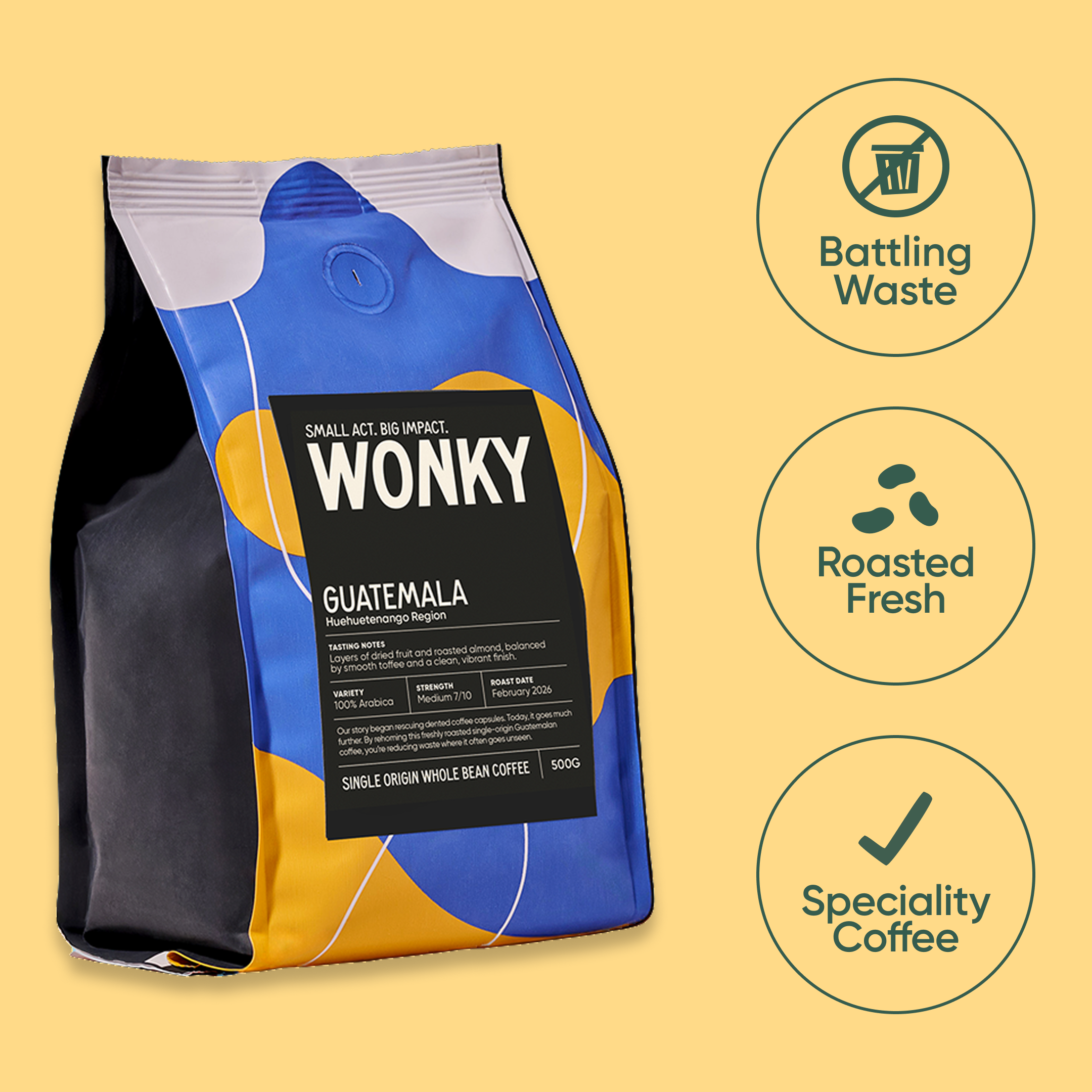 Single Origin Guatemalan Beans 500g